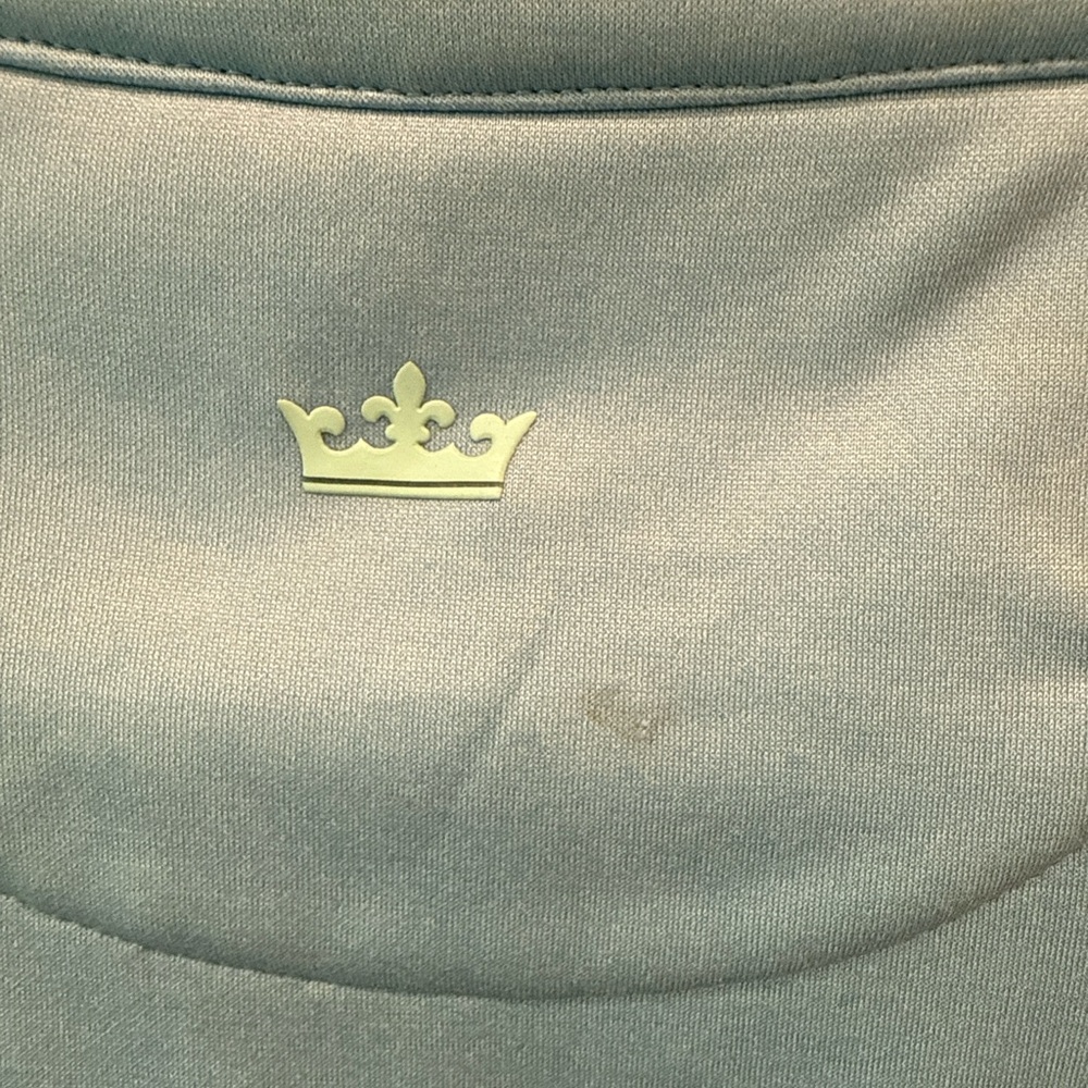 Peter Millar Element Warmth Full Zip Fleece Jacket Blue Mint Medium - Picture 5 of 8